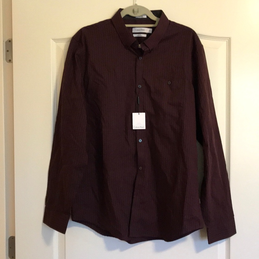 Calvin Klein NWT button down shirt